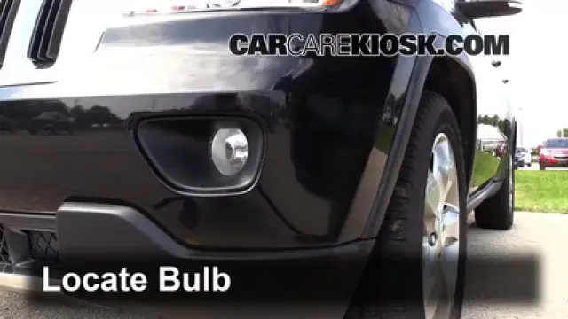 2012 Jeep Grand Cherokee Limited 5.7L V8 Luces Luz de niebla (reemplazar foco)